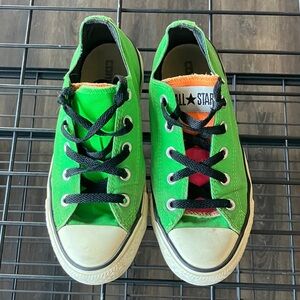 Converse Green and Black Unisex Sneakers